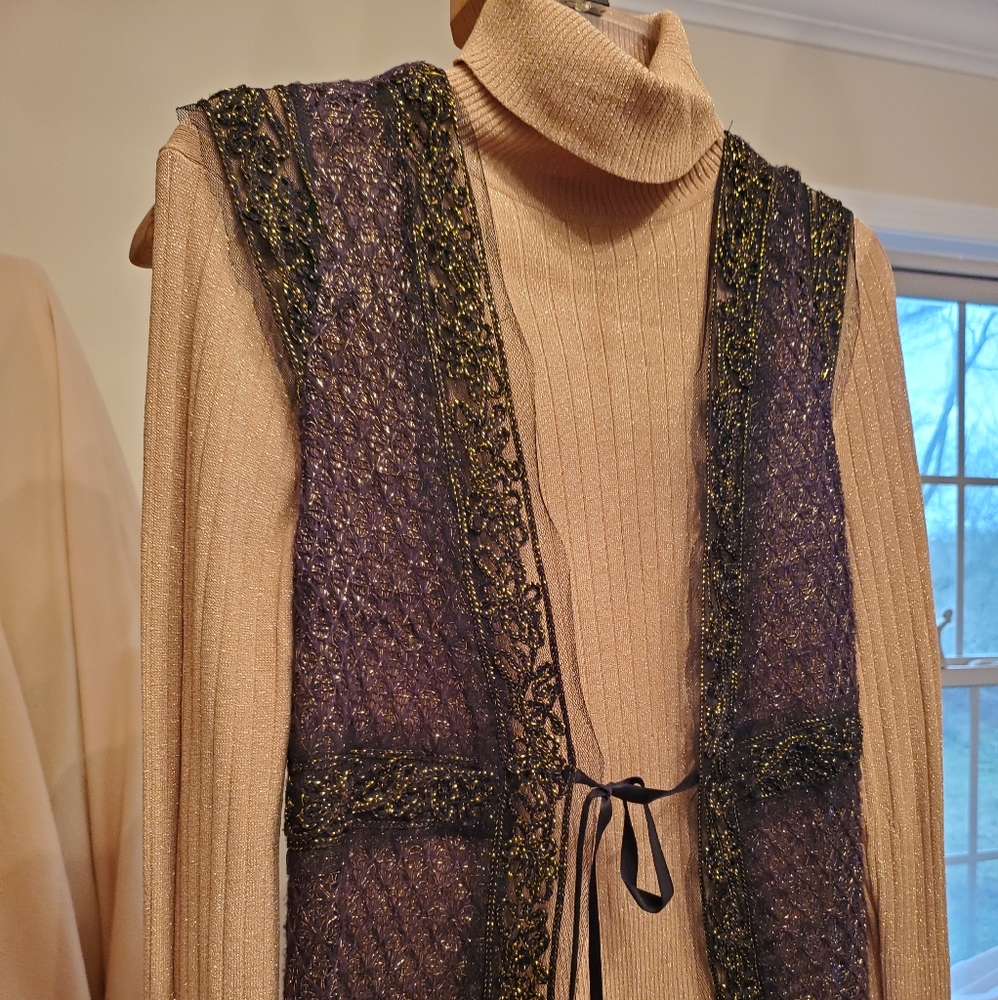 Vintage Vest and sweater